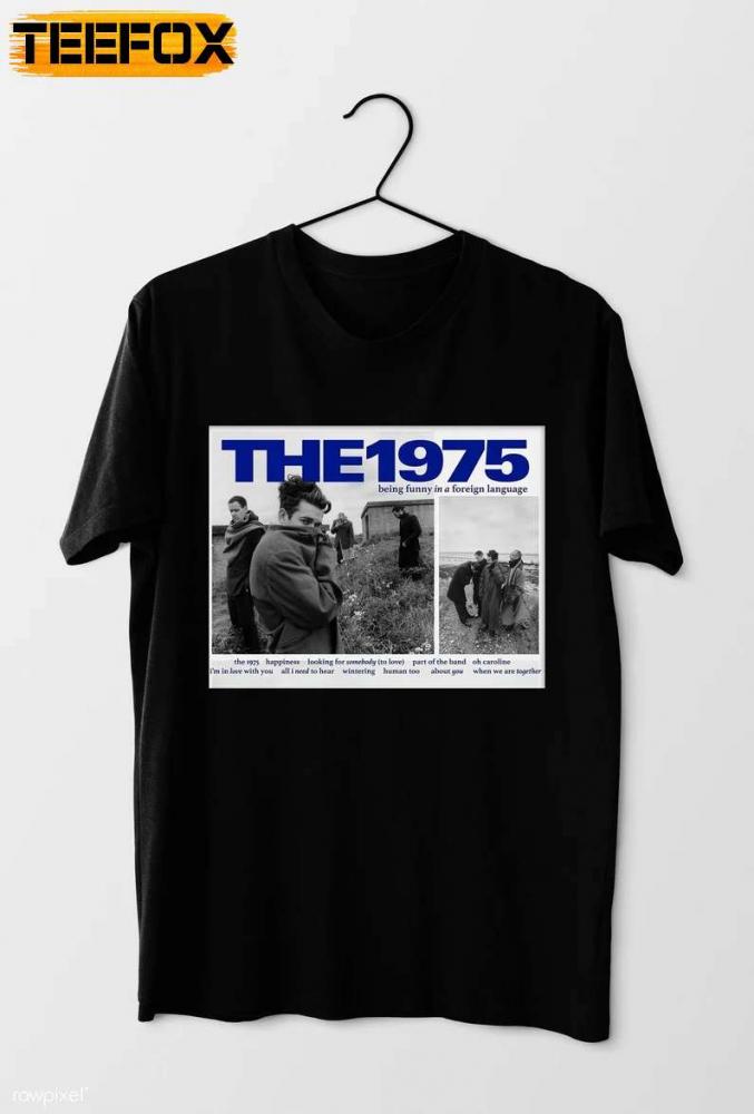 The 1975 Band Album Tracklist T-Shirt