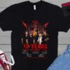 The ACDC 49 Years 1973-2022 T-Shirt The Best Memories Never Fade Signatures Merch