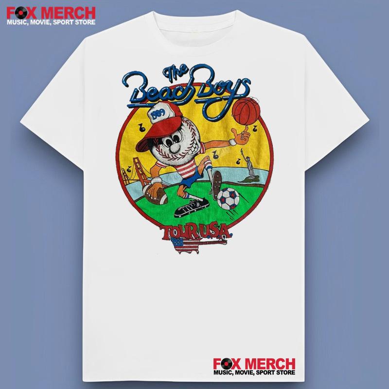 The Beach Boys Tour USA 1989 Shirt