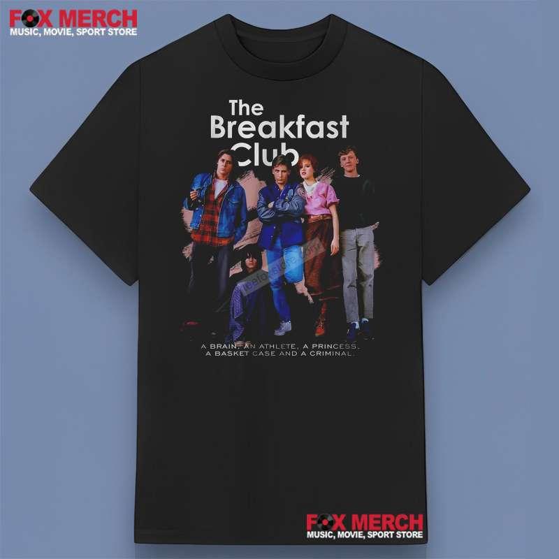 The Breakfast Club Members Graphic T-Shirt