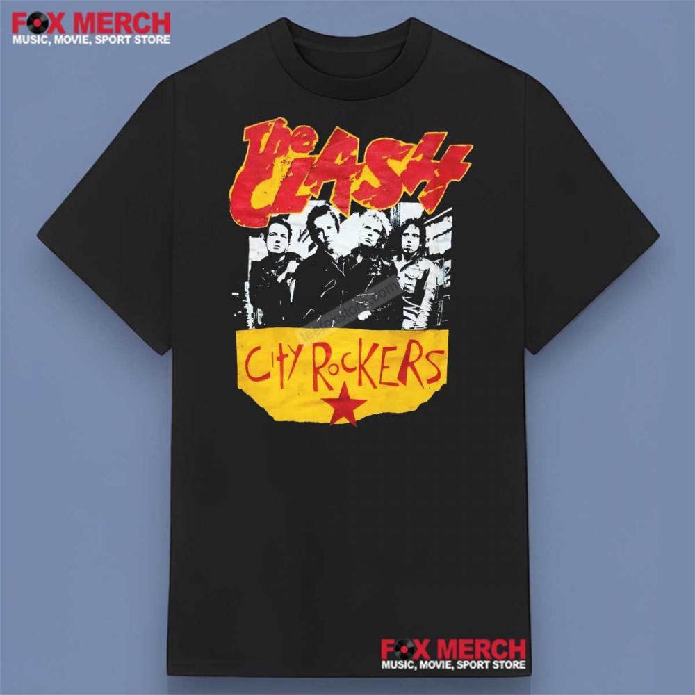 The Clash 1977 Clash City Rockers Shirt