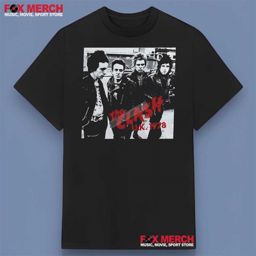 The Clash Band UK 1978 Shirt