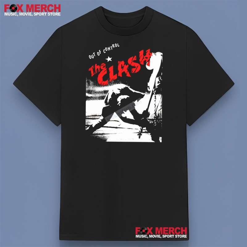 The Clash Out of Control 1977 Shirt