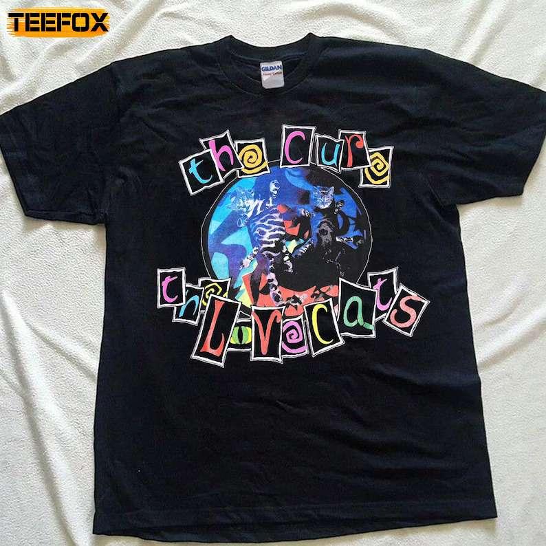 The Cure The Lovecats 1983 Adult Short-Sleeve T-Shirt