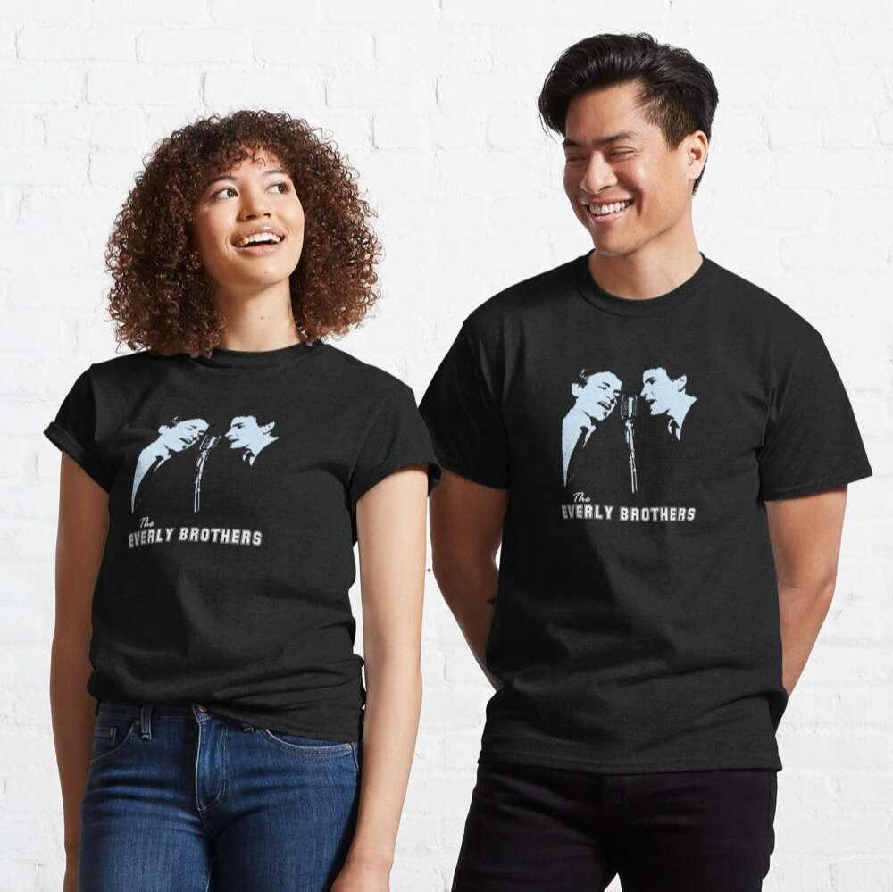 The Everly Brothers Rock Music Unisex T Shirt