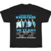 The Mixtape Tour 2022 NKOTB 38 Years 1984-2022 Thank You For The Memories Signatures T-Shirt