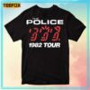 The Police Sting Ghost in the Machine Tour 1982 T-Shirt