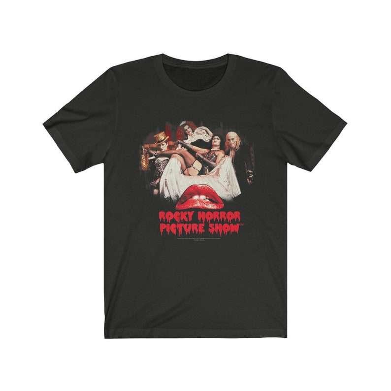 The Rocky Horror Picture Show Movie Black T Shirt