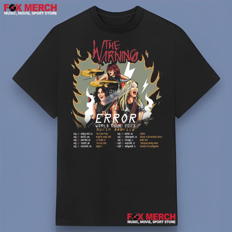 The Warning Band World Tour 2023 Graphic T-Shirt