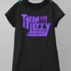 Thin Lizzy Band Retro Vintage Black T-Shirt