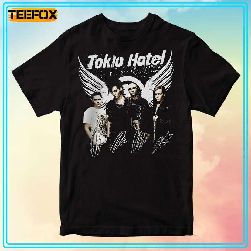 Tokio Hotel Band Signatures T-Shirt