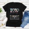 Toto 45th Anniversary 1977-2022 Signatures Thank You For The Memories T-Shirt Merch