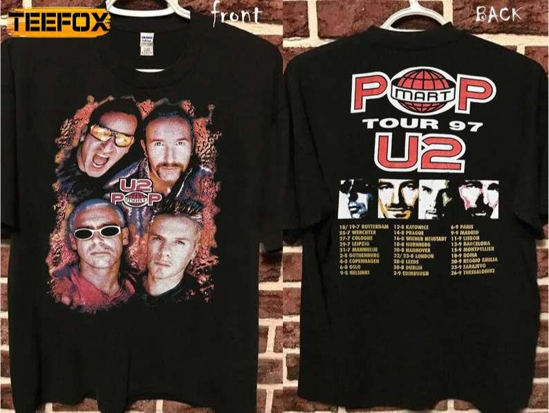 U2 Pop Mart Tour 1997 Short-Sleeve T-Shirt