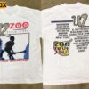 U2 Zoo TV Outside Broadcast Tour 1992 Concert T-Shirt