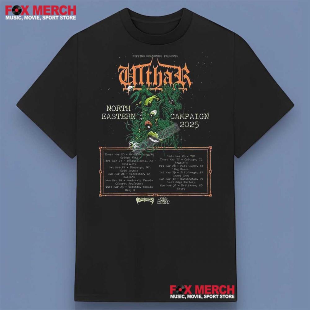 Ulthar band North Eastern tour 2025 Shirt