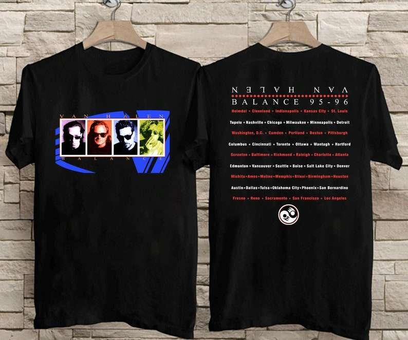 Van Halen Balance Tour T-Shirt Vintage 1995