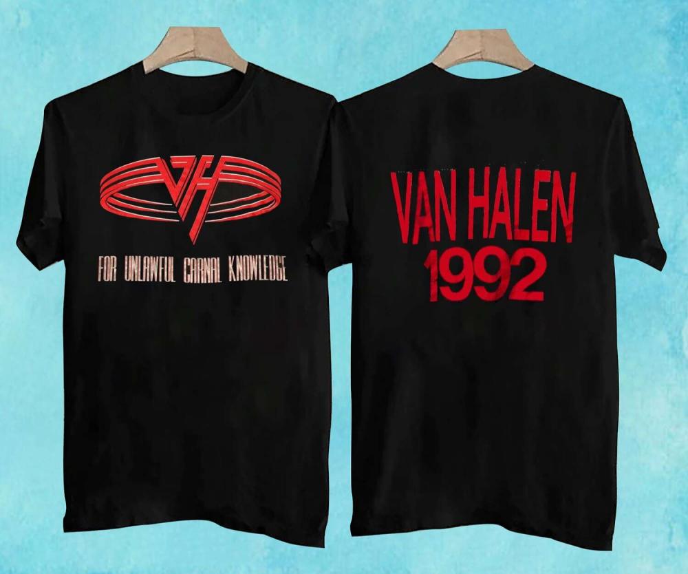 Van Halen For Unlawful Carnal Knowledge Brockum 1992 T-Shirt