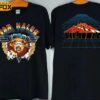 Van Halen Live Diver Down Tour 1982 Adult T-Shirt