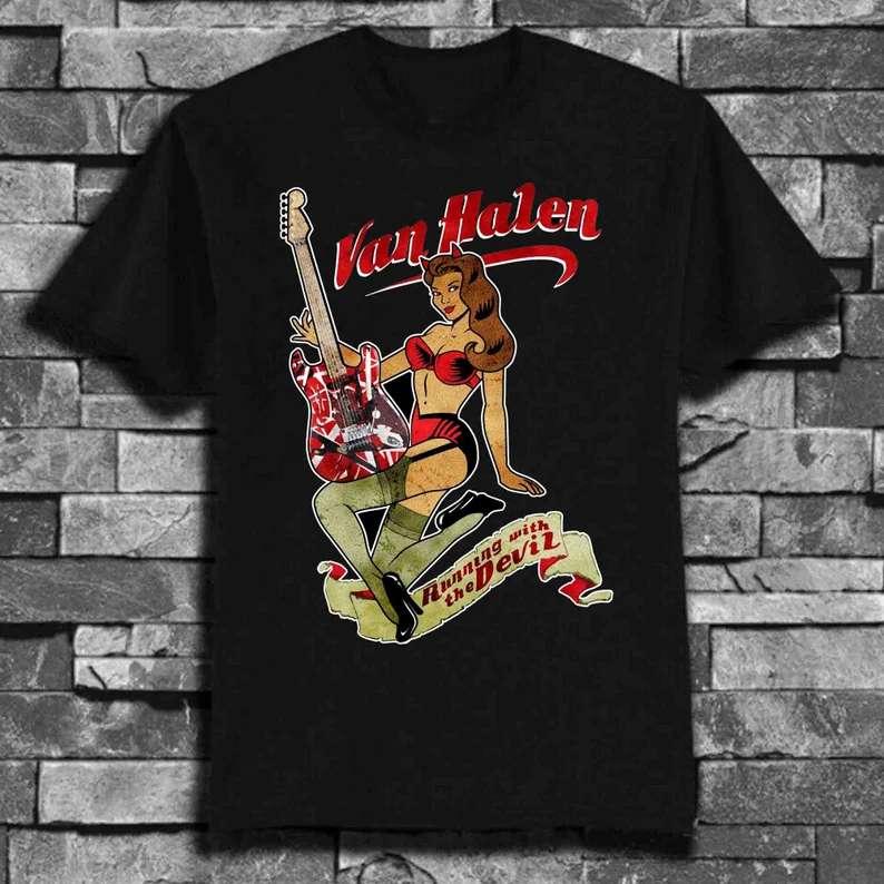 Van Halen Tour Concert T-Shirt Music