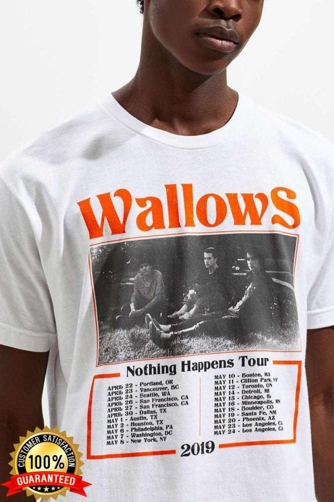Wallows Sitting Box Rock Band T-Shirt