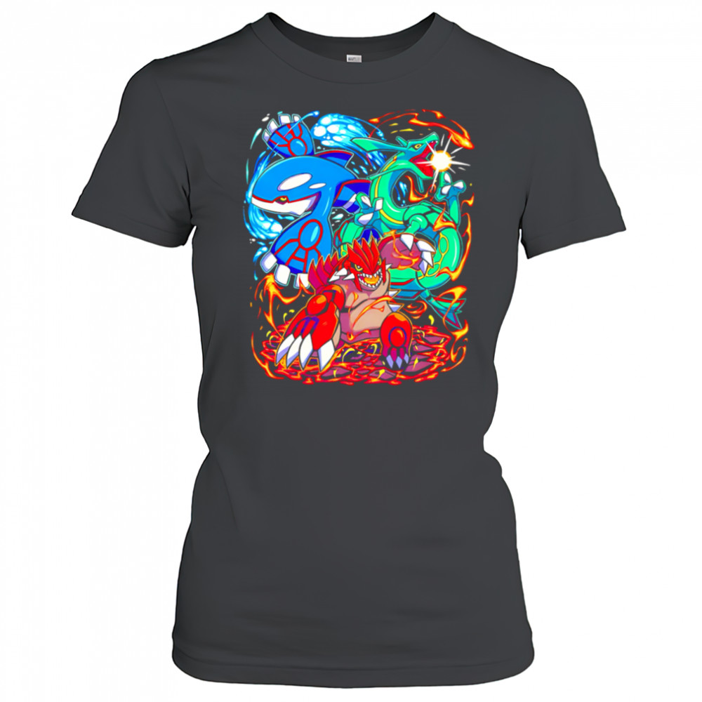 Weather Trio Pokemon graphic shirt