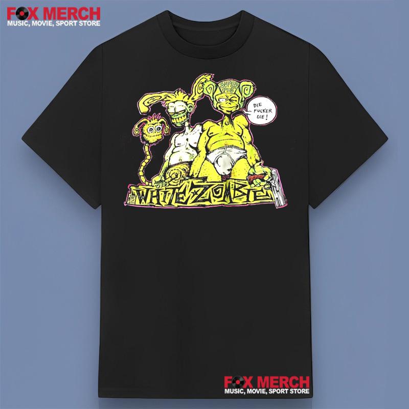 White Zombie Super Pig 1993 Shirt