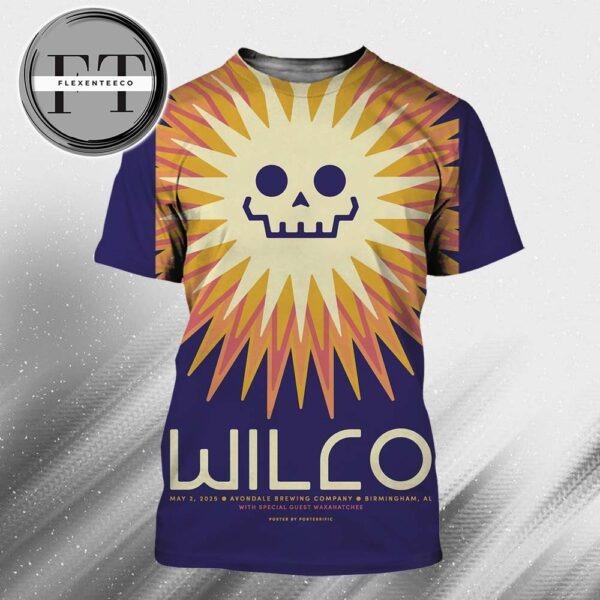 Wilco Show At Avondale Brewing Company In Birmingham AL On May 12 2025 All Over Print Shirt Wilco Show At Avondale Brewing Company In Birmingham AL On May 12 2025 All Over Print Shirt