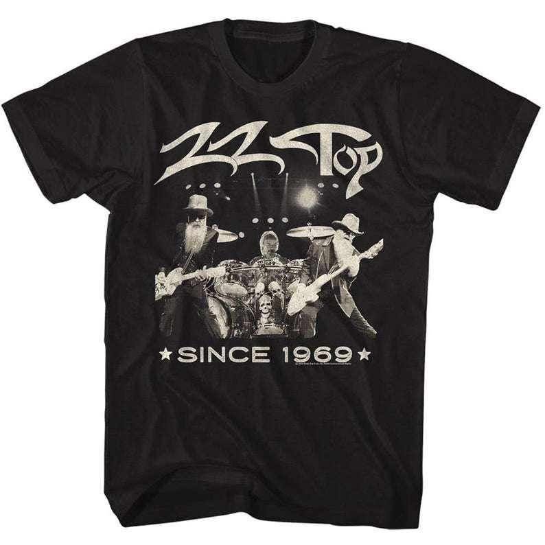 ZZ Top Since 1969 Rock Band T-Shirt