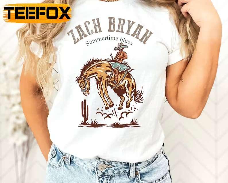 Zach Bryan Cowboy 2023 Tour T-Shirt