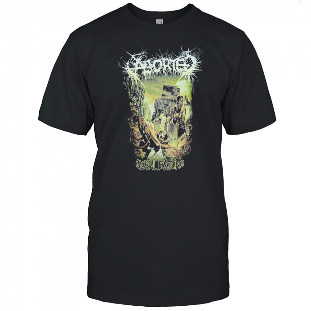 Aborted Global Flatline T-Shirt