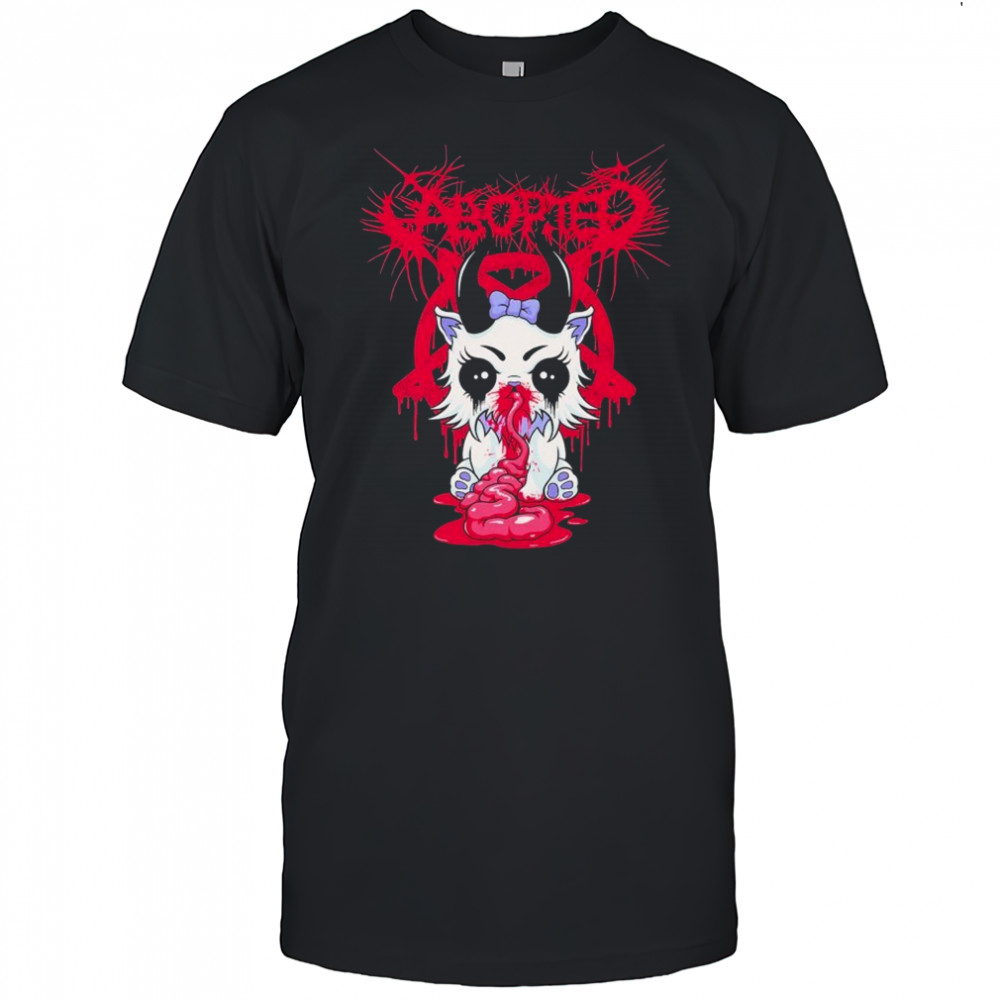 Aborted Grimkitty T-shirt