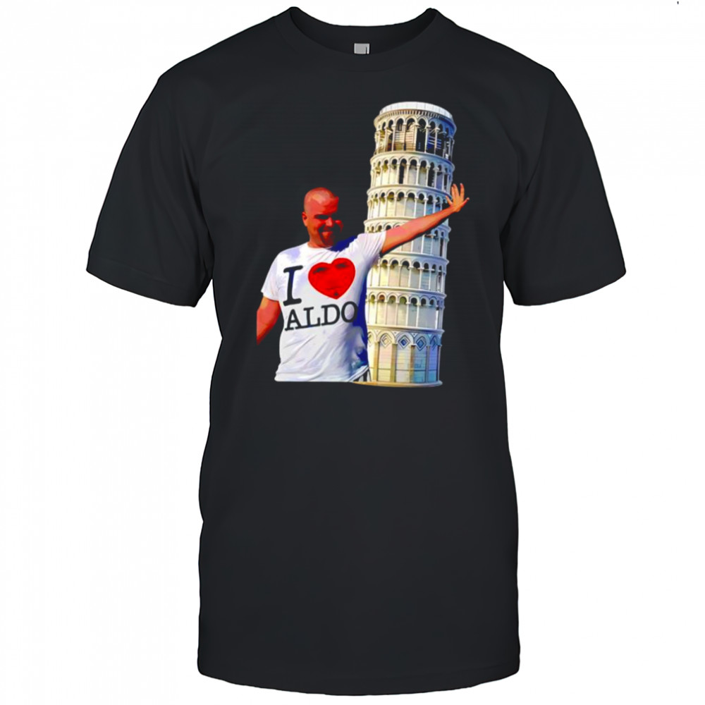 Aldoswag Pisa tower shirt