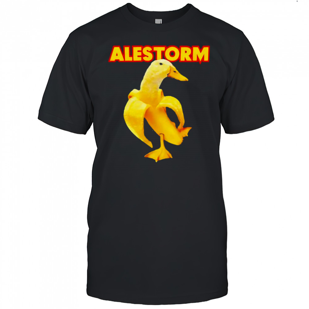 Alestorm banana duck shirt