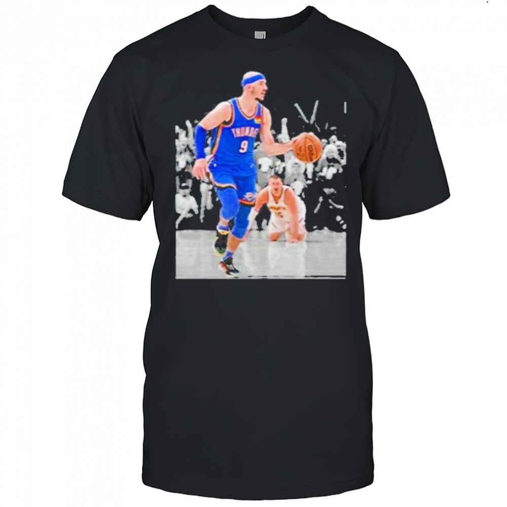 Alex Caruso Funny Meme With Nikola Jokic Shirt