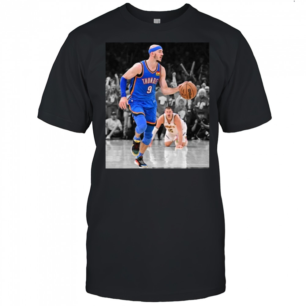 Alex Caruso Funny Meme With Nikola Jokic Shirt