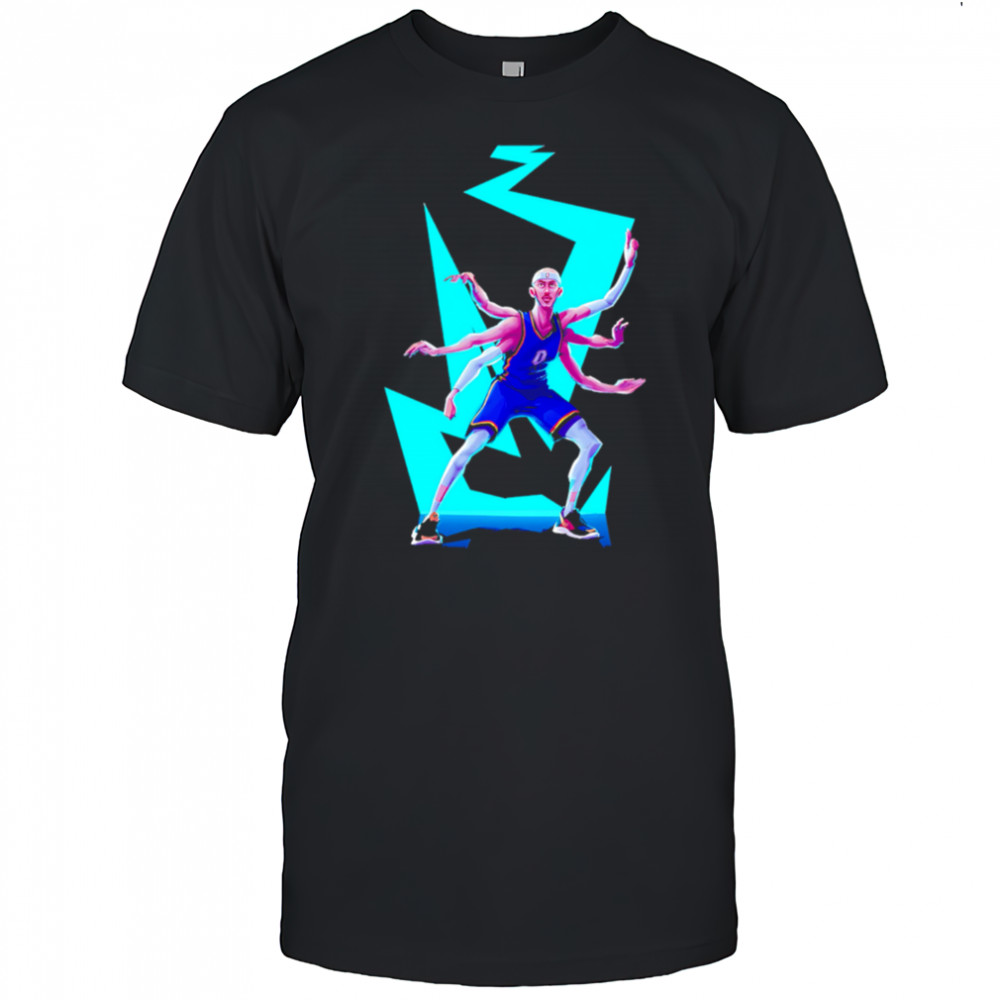 Alex Caruso Oklahoma City Thunder Monstars Space Jam cartoon shirt