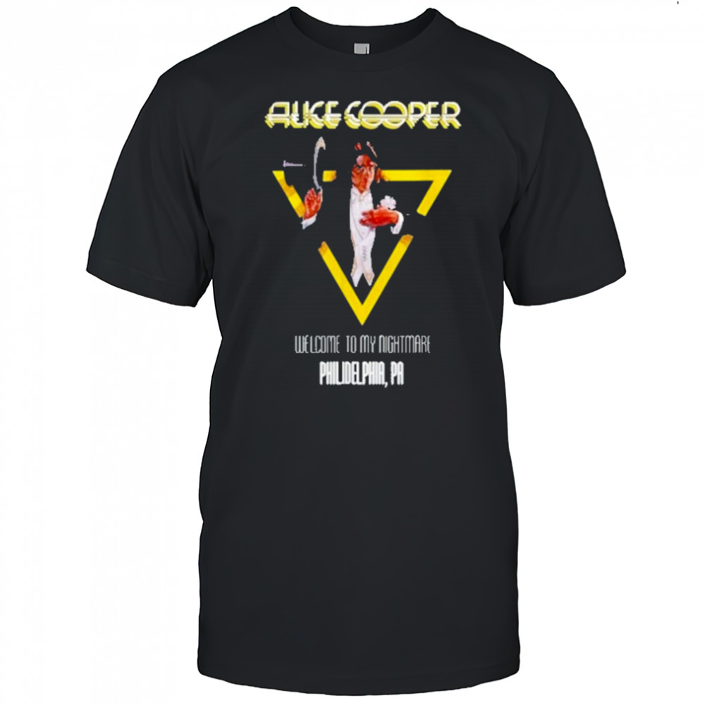Alice Cooper World Tour 2025 Philadelphia Shirt