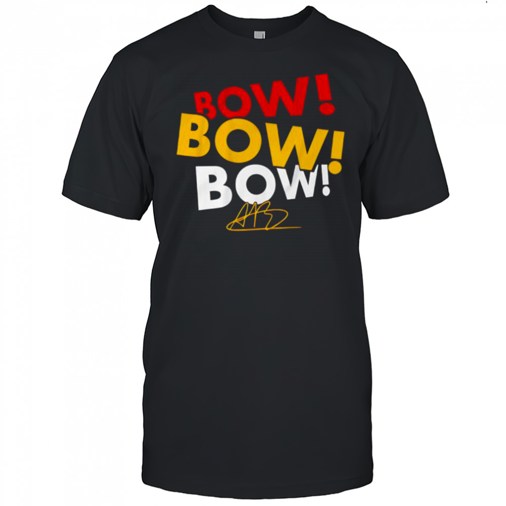 Aliyah Boston Bow Bow Bow shirt