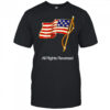 All rights reversed American flag shirt