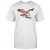 American Eagle Swoosh Softball shirt