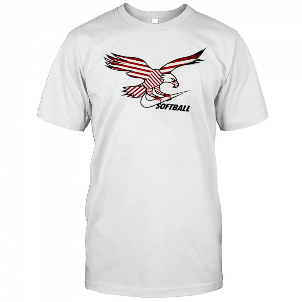 American Eagle Swoosh Softball shirt