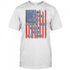 American Life Patriotic USA Flag Camo Camping Bonfires Country Music T-Shirt