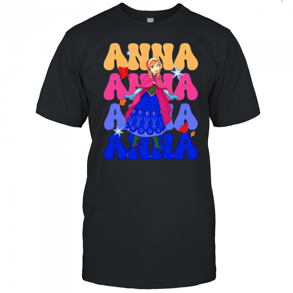 Anna repeat cartoon cute shirt