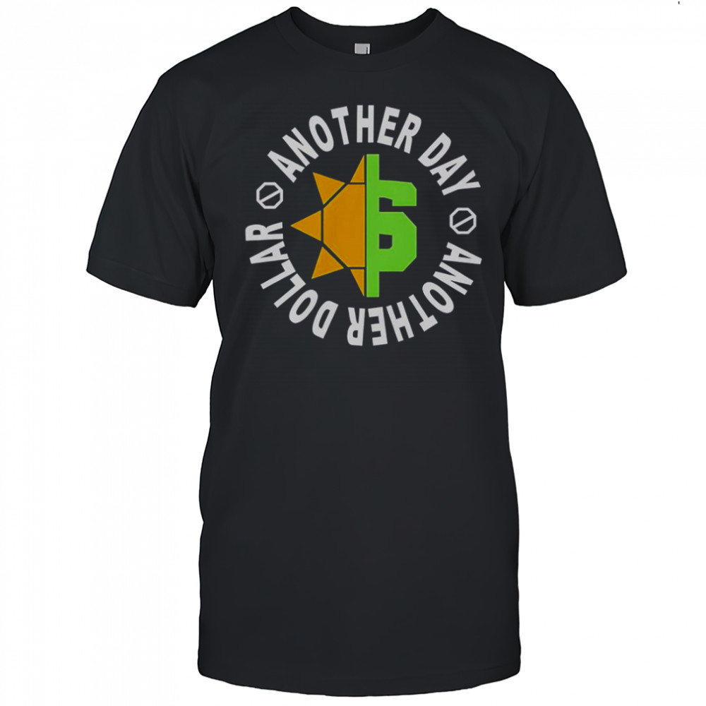 Another Day Another Dollar Professional Wrestler Logo T-Shirt