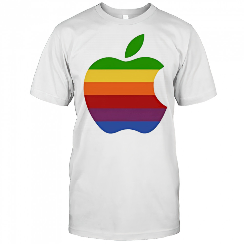 Apple Pride LGBT shirt