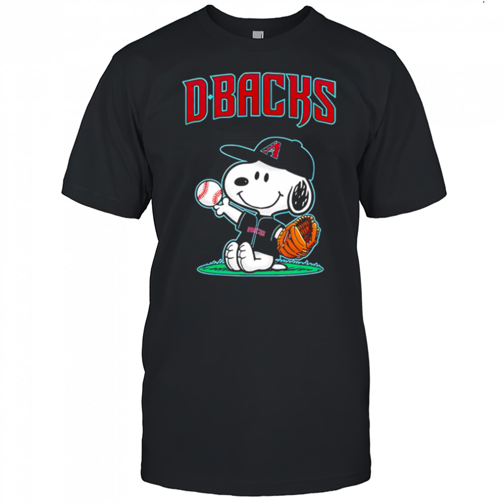 Arizona Diamondbacks Peanuts Snoopy shirt