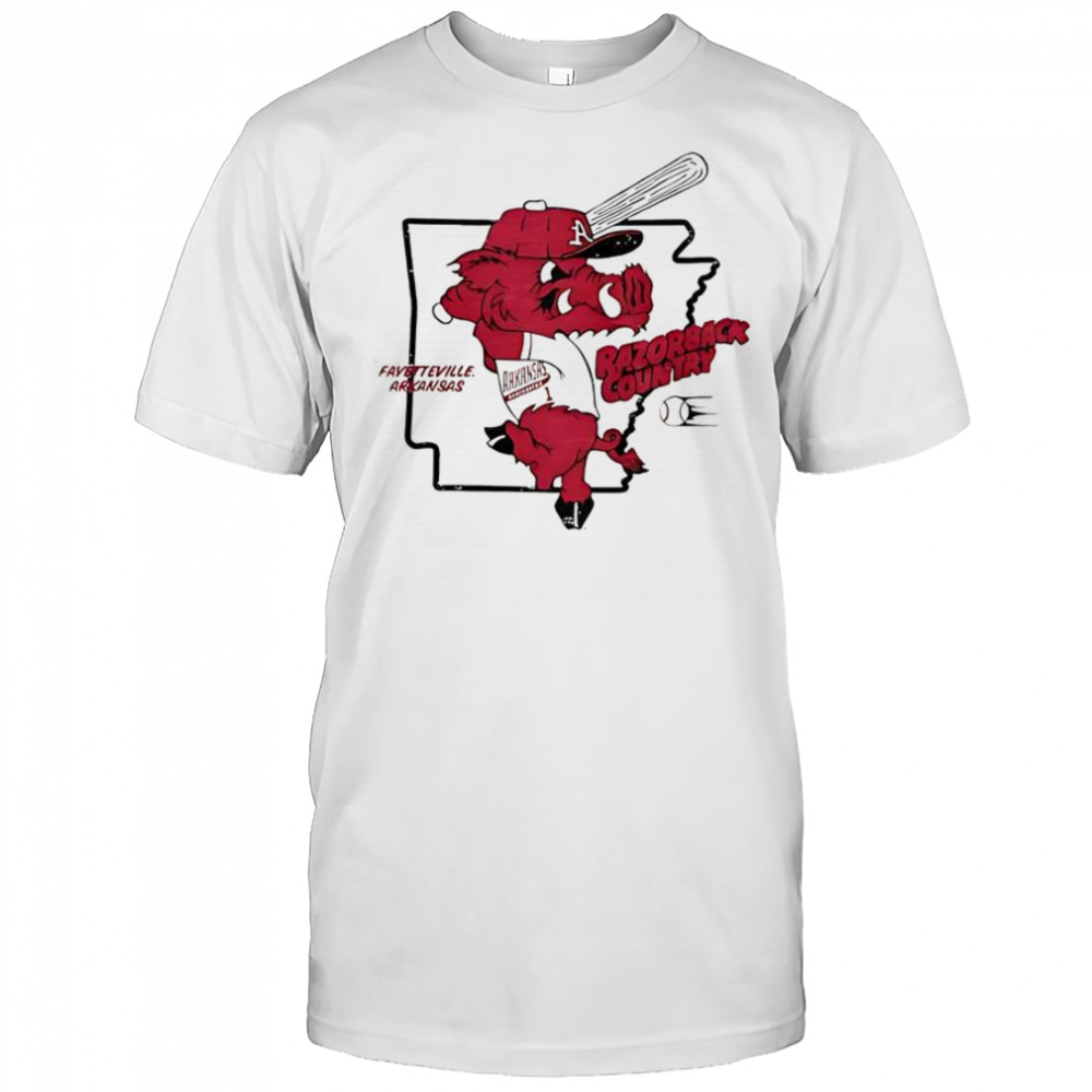 Arkansas Baseball Razorback Country T-Shirt