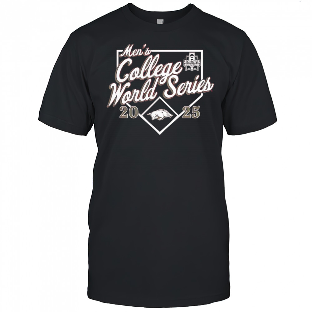 Arkansas Razorbacks 2025 NCAA Baseball World Series Bullpen Ace shirt