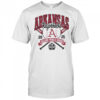Arkansas Razorbacks College World Series 2025 Baseball Gray Long Sleeve T Shirt