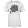 Atlanta Falcons polka dots helmet shirt